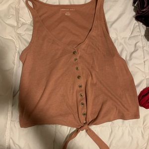 Mauve pink colored tank top